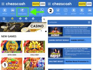 chezacash jackpot bonus